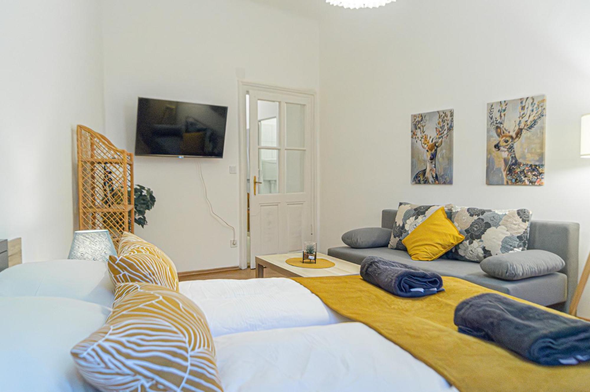 Apartment Chic 1br Well Connected To The Whole Wien